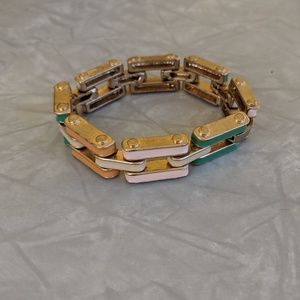 J crew block chain bracelet